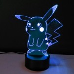 3D светильник покемон Пикачу