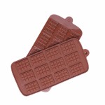 Силиконовая форма для приготовления конфет и шоколада “Мини плитка”