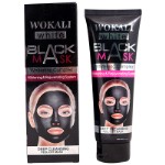 Отшелушивающая черная маска-пленка Wokali Black Mask White для очищения пор 130 г