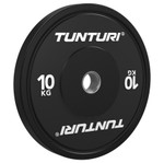 Диск бамперный Tunturi Platinum, черный, 10 кг