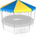 Крыша для батута UNIX Line 10 ft Blue/Yellow
