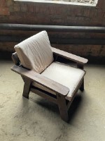 Кресло из набора мебели Молде без подушек