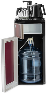 VATTEN Кулер с чайным столиком Тиабар  L50RFAT tea bar, красный 5729