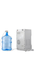 VATTEN Настольный встраиваемый кулер для воды  L46WE белый с вынесенной бутылью УТ-00000196