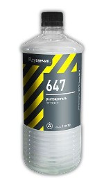 Растворитель 647 (ГОСТ-18188-72) 25 литров
