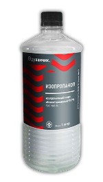 Изопропиловый спирт ГОСТ 9805-84 (Изопропанол) 1 литр в коробке 12 шт