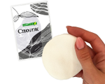 Спонж для умывания, прессованный, косметический, 1 шт. белый