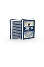 Карты игр. №937 “2010” BLUE (12х12) 54 л. 100%-пластик