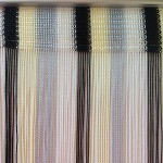 3м Нитяные шторы Vershtor радуга вертикальная №101, плотные