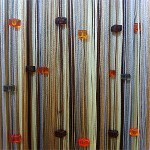 3м Нитяные шторы Vershtor радуга с кубиками №103, плотные