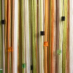3м Нитяные шторы Vershtor радуга с кубиками №106, плотные