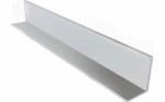Уголок арочный пвх 10×20×2700 мм белый в защитной пленке