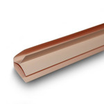 Угол внутренний для панелей пвх 10×3000 мм кремовый