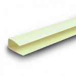 Профиль стартовый (п-образный) для панелей пвх 10×3000 мм светло-жёлтый