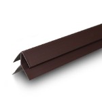 Угол наружный для панелей пвх 10×3000 мм шоколад