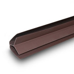 Угол внутренний для панелей пвх 10×3000 мм шоколад