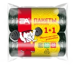 Пакеты д/мусора 30л 20шт “Слоны в рулоне” 2А в п/п 2 рулона