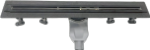 Душевой лоток CK DRAIN LAMA-AQUA001-80 80 см, щелевой, из нержавеющей стали, с узкой решеткой