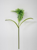 Цветок искусственный с листьями папоротника