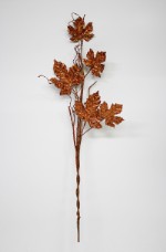 Ветка искусственная с кленовым листом