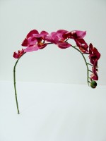 Орхидея искусственная 97 см малиновая