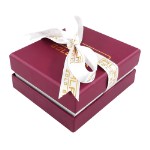 Коробка для браслетов - ювелирные футляры с логотипом вашего бренда Alfa Gold Box KKCK6