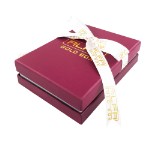 Коробка для - средний комплект - ювелирные футляры с логотипом вашего бренда Alfa Gold Box KKCK8