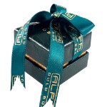 Кольцевая коробка - ювелирные футляры с логотипом вашего бренда Alfa Gold Box KKDCK01