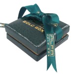 Коробка для Квадратное ожерелье - ювелирные футляры с логотипом вашего бренда Alfa Gold Box KKDCK14
