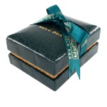 Коробка для Большое ожерелье - ювелирные футляры с логотипом вашего бренда Alfa Gold Box KKDCK16