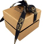 Коробка для браслетов - высокая - ювелирные футляры с логотипом вашего бренда Alfa Gold Box KLCK7