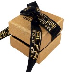 Кольцевая коробка - ювелирные футляры с логотипом вашего бренда Alfa Gold Box KLCK01