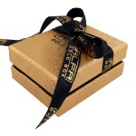 Коробка для Большое ожерелье - ювелирные футляры с логотипом вашего бренда Alfa Gold Box KLCK16