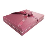 Коробка для - Тонкий комплект - ювелирные футляры с логотипом вашего бренда Alfa Gold Box KRCK15