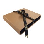 Коробка для - комплект - ювелирные футляры с логотипом вашего бренда Alfa Gold Box KRM9