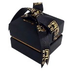 Кольцевая коробка - ювелирные футляры с логотипом вашего бренда Alfa Gold Box KST01
