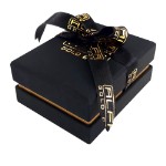 Коробка для Большое ожерелье - ювелирные футляры с логотипом вашего бренда Alfa Gold Box KST16