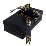Коробка для Медальон - ювелирные футляры с логотипом вашего бренда Alfa Gold Box KST12