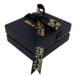 Коробка для браслетов - ювелирные футляры с логотипом вашего бренда Alfa Gold Box KST6