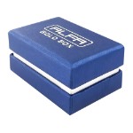 Коробка для Обручальные кольца - ювелирные футляры с логотипом вашего бренда Alfa Gold Box RCK2