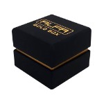 Кольцевая коробка - ювелирные футляры с логотипом вашего бренда Alfa Gold Box ST01