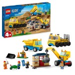 LEGO City Baufahrzeuge und Kran mit Abri 60391