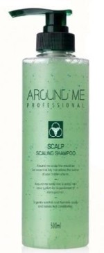 Welcos Отшелушивающий шампунь скраб для волос и кожи головы Around Me Scalp Scaling Shampoo. Объём: 500 мл.