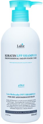 Кератиновый безсульфатный шампунь для волос Keratin LPP Shampoo