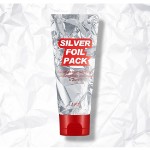 Серебряная маска-пленка для лица Silver Foil Pack