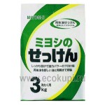Японское порошковое мыло для стирки на основе натуральных компонентов MIYOSHI 3 кг