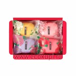Японский подарочный набор туалетного мыла Цветы и травы MASTER SOAP Saika Dayori Soap Set