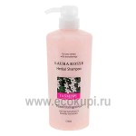 Корейский растительный шампунь ароматерапия LAURA ROSSE Shampoo Aromatherapy 510 мл