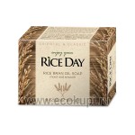 Корейское мыло туалетное с экстрактом рисовых отрубей CJ LION Riceday Bran Oil Soap 100 гр