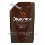 Японский органический шампунь для ухода за волосами и кожей головы ORMONICA Organic Scalp Care Shampoo 400 мл запасной блок